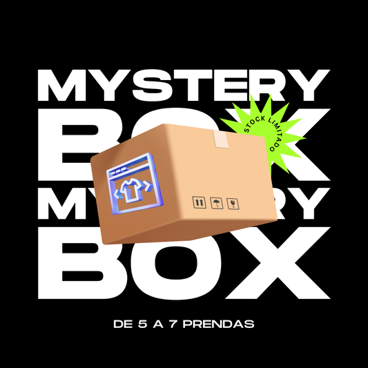 Mistery Box 5 a 7 Prendas - Hoodies - Polos Oversize/Boxy fit - Pants - Shorts - Camisas