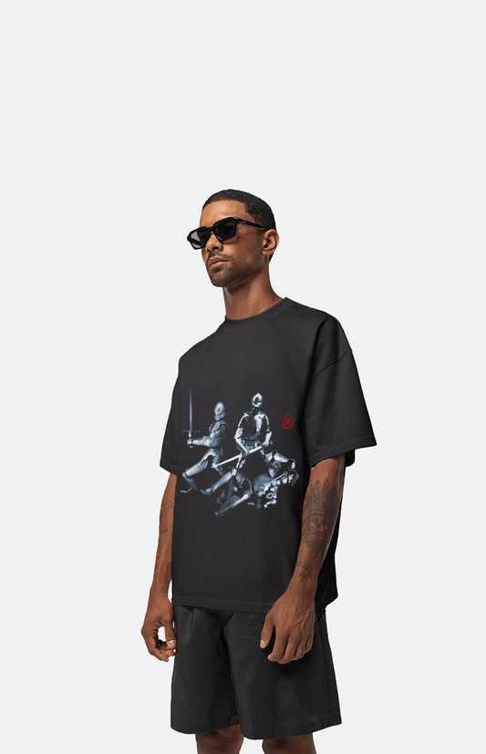 T-SHIRT OVERSIZE REGULAR CABALLEROS - DISASTER COLLECT